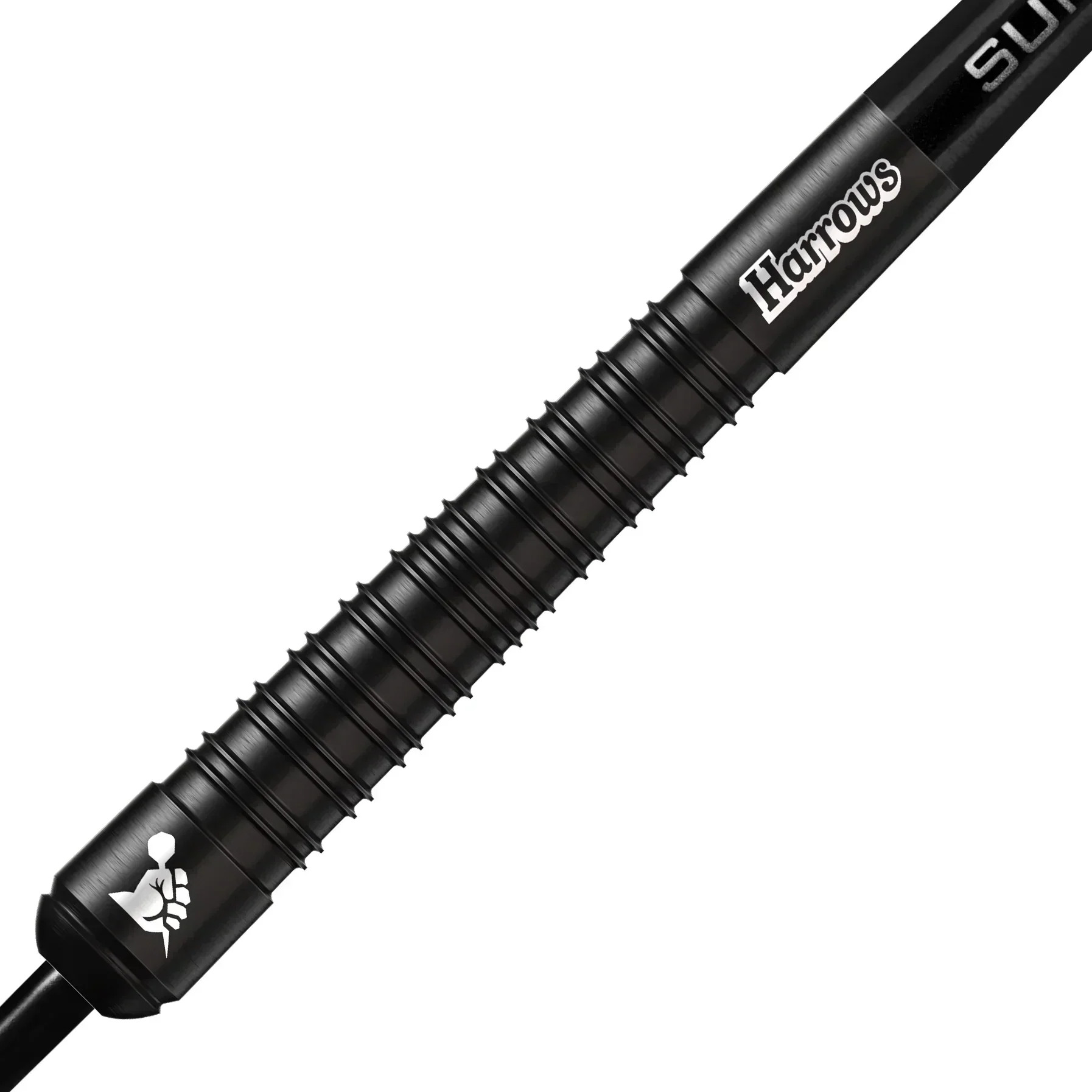 Harrows SUPERGRIP Black Edition 90% Tungsten Steel Tip Darts 30g - Image 4