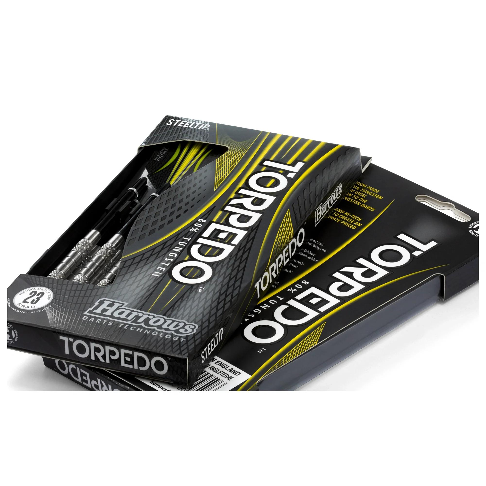 Harrows Torpedo 80% Tungsten 25g Darts - Image 3