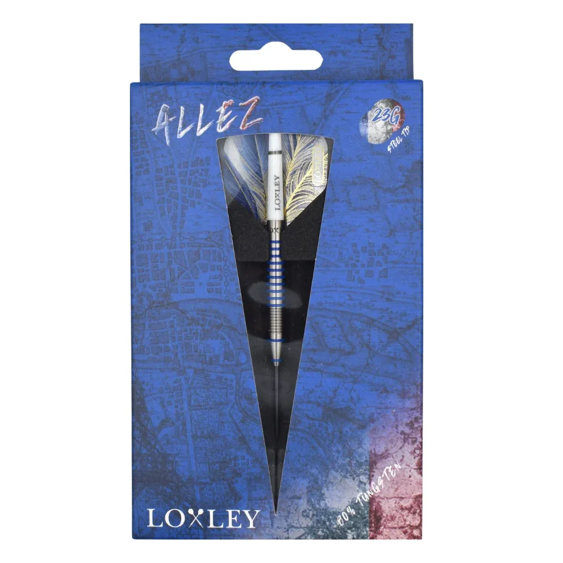 Loxley Allez 80% Tungsten Steel Tip Darts 23g - Image 3