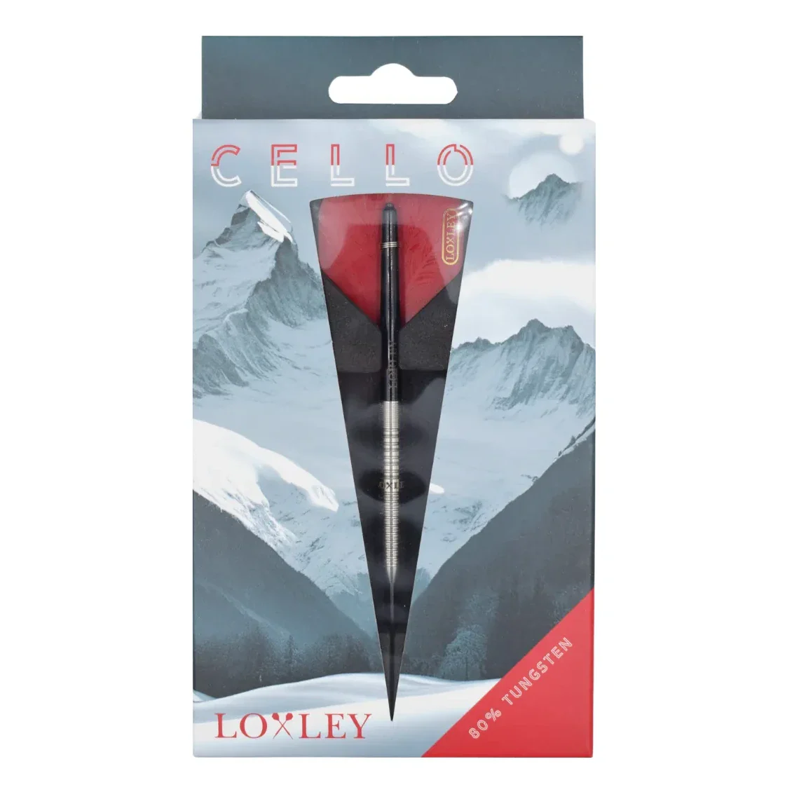 Loxley Cello 80% Tungsten Steel Tip Darts 20g - Image 3