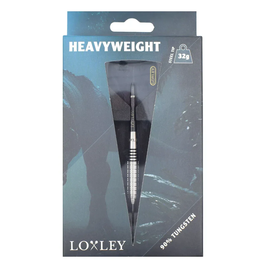 Loxley Heavyweight 90% Tungsten Steel Tip Darts 32g - Image 3