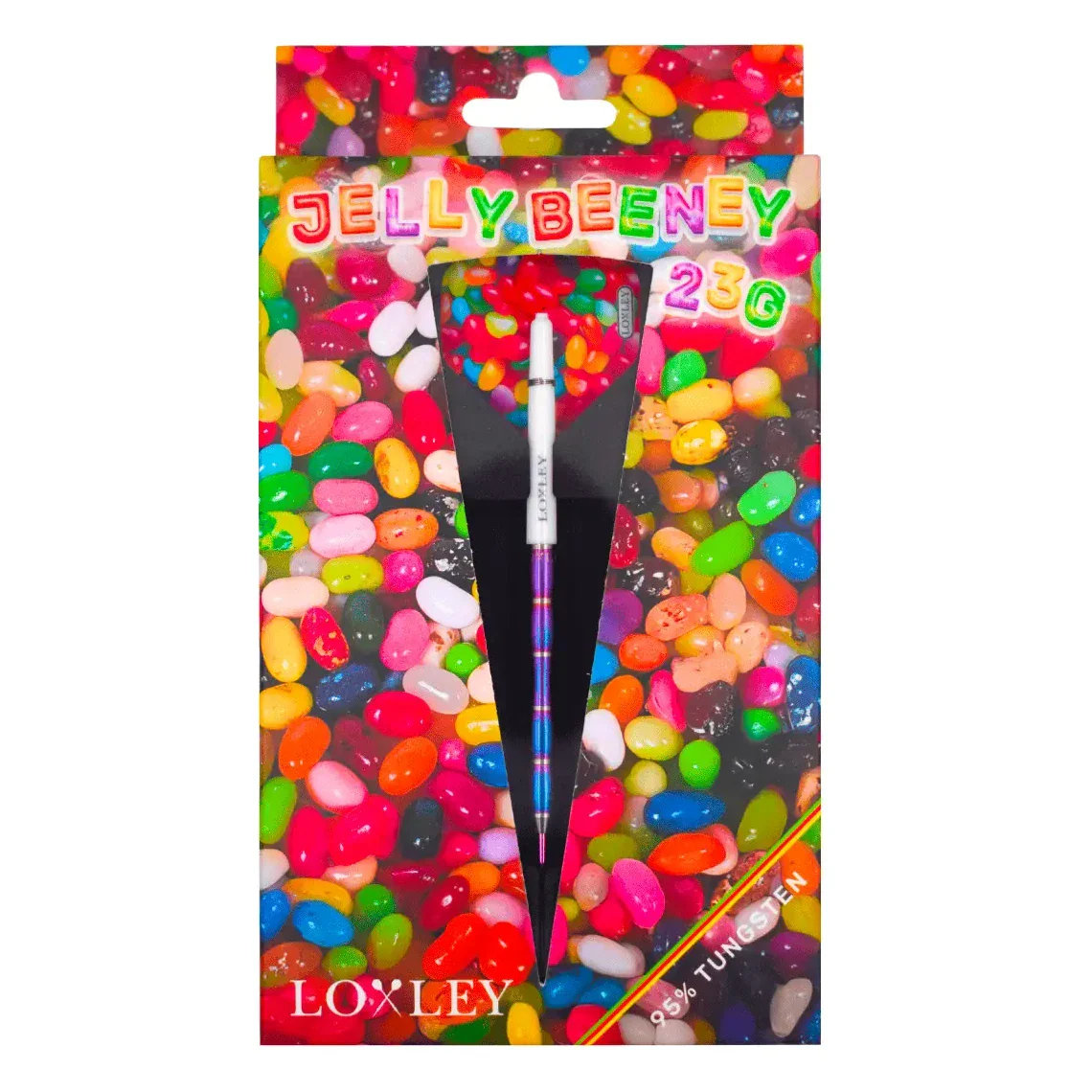 Loxley Jelly Beeney 95% Tungsten Steel Tip Darts 23g - Image 3