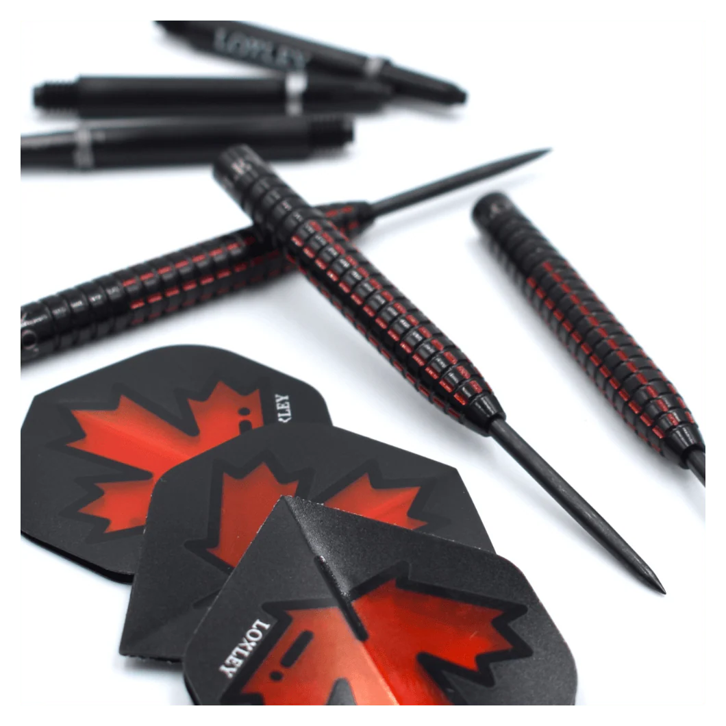 Loxley John Part 30th Anniversary Edition 95% Tungsten Steel Tip Darts 23g - Image 2