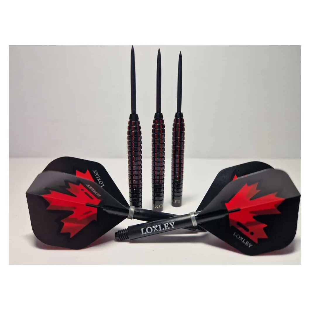 Loxley John Part 30th Anniversary Edition 95% Tungsten Steel Tip Darts 23g - Image 4