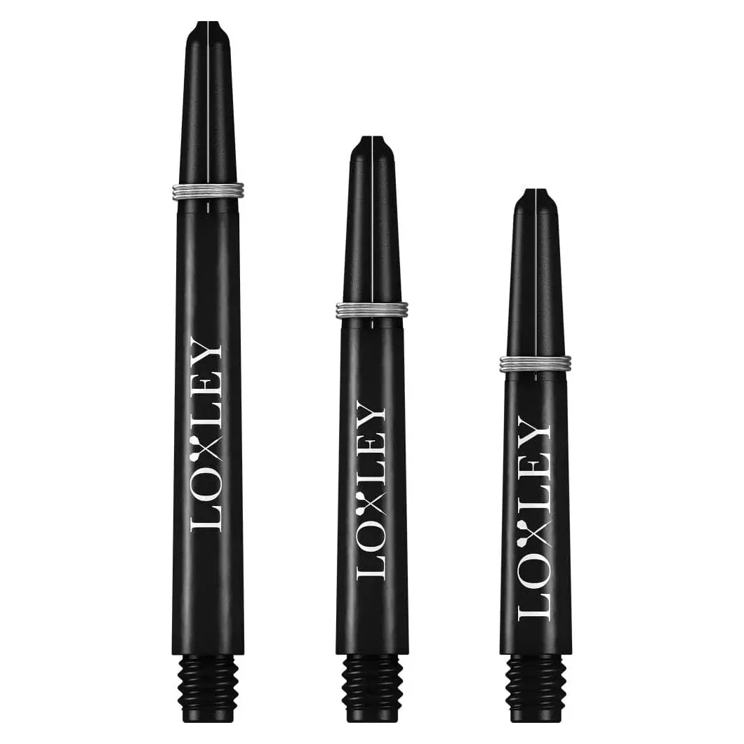 Loxley Nylon Dart Stems - Inter 41mm - Black