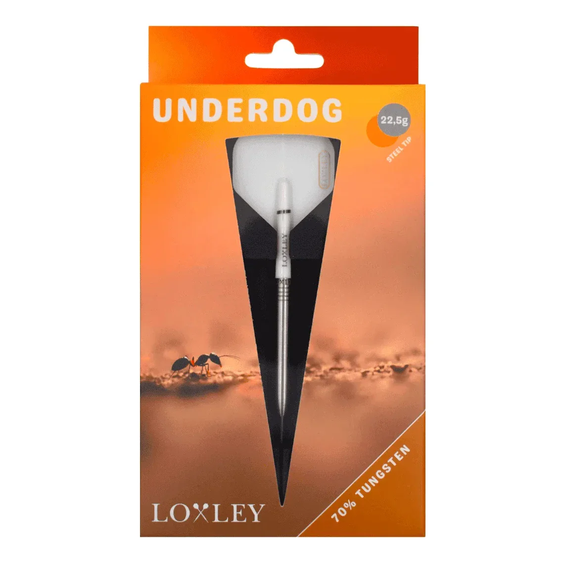 Loxley Underdog 70% Tungsten Steel Tip Darts 22.5g - Image 3
