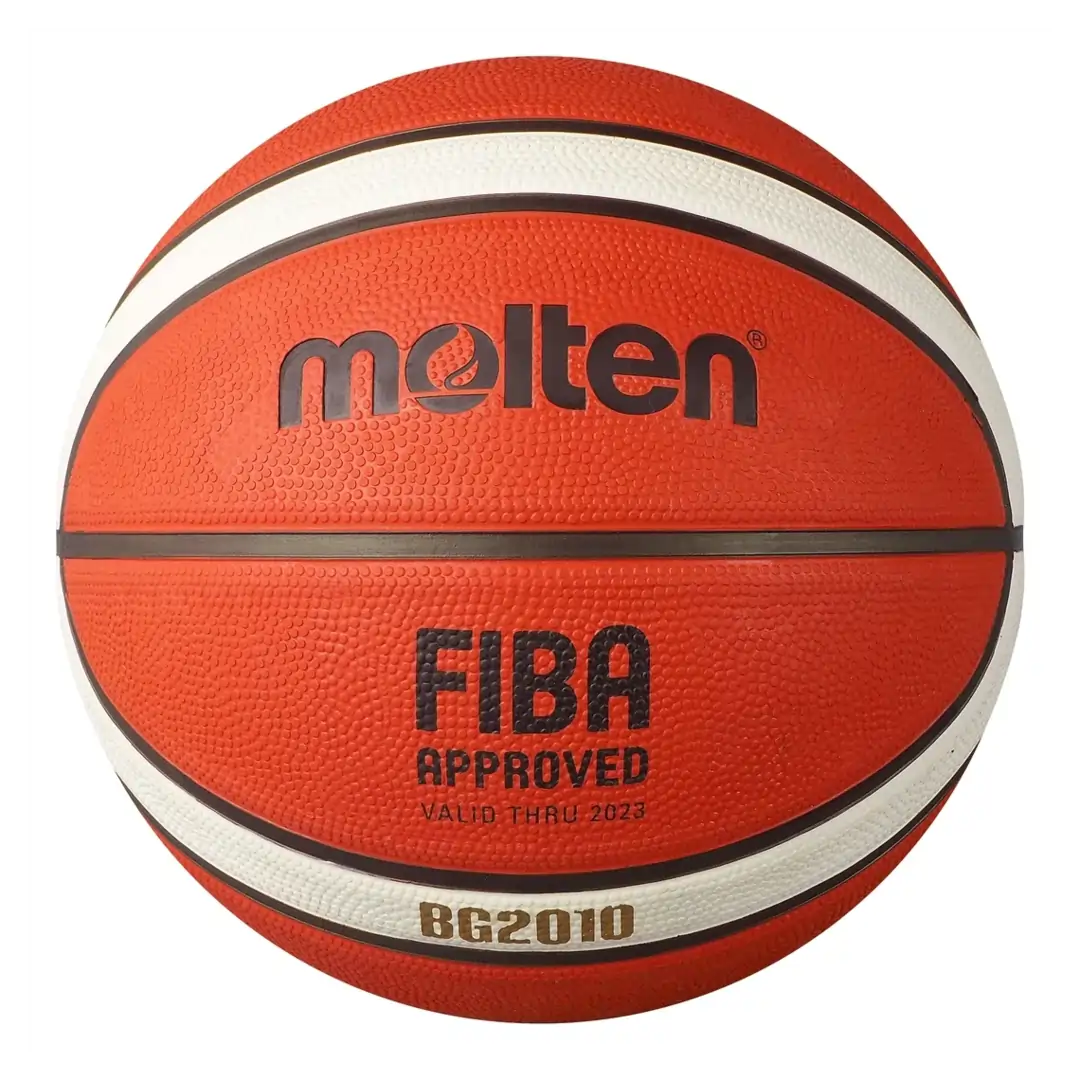 Molten BG2010 Basketball - 12 Panel Rubber Deep Channel (Indoor & Outdoor) - Size 5