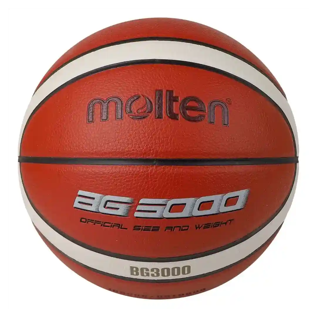Molten BG3000 Basketball - 12 Panel Synthetic Leather (Indoor & Outdoor) - Size 7