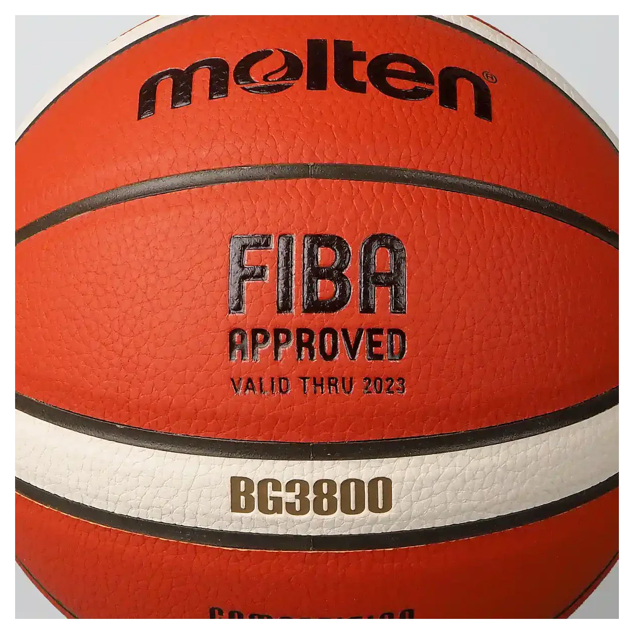 Molten BG3800 Basketball - 12 Panel Composite Leather (Indoor) - Size 5 - Image 2
