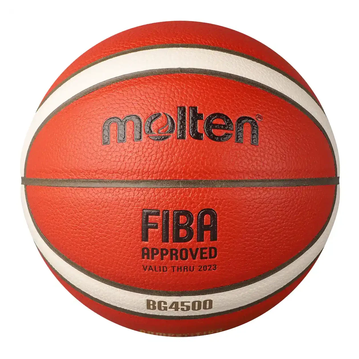 Molten BG4500 Basketball - 12 Panel - Premium Composite Leather (Indoor) - Size 6