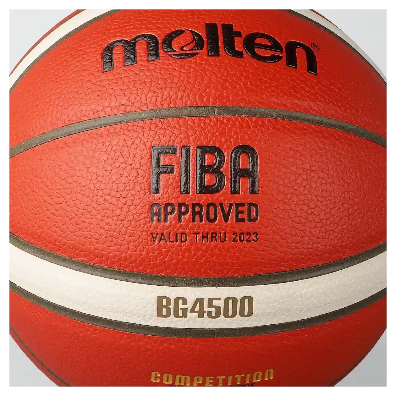 Molten BG4500 Basketball - 12 Panel - Premium Composite Leather (Indoor) - Size 6 - Image 3