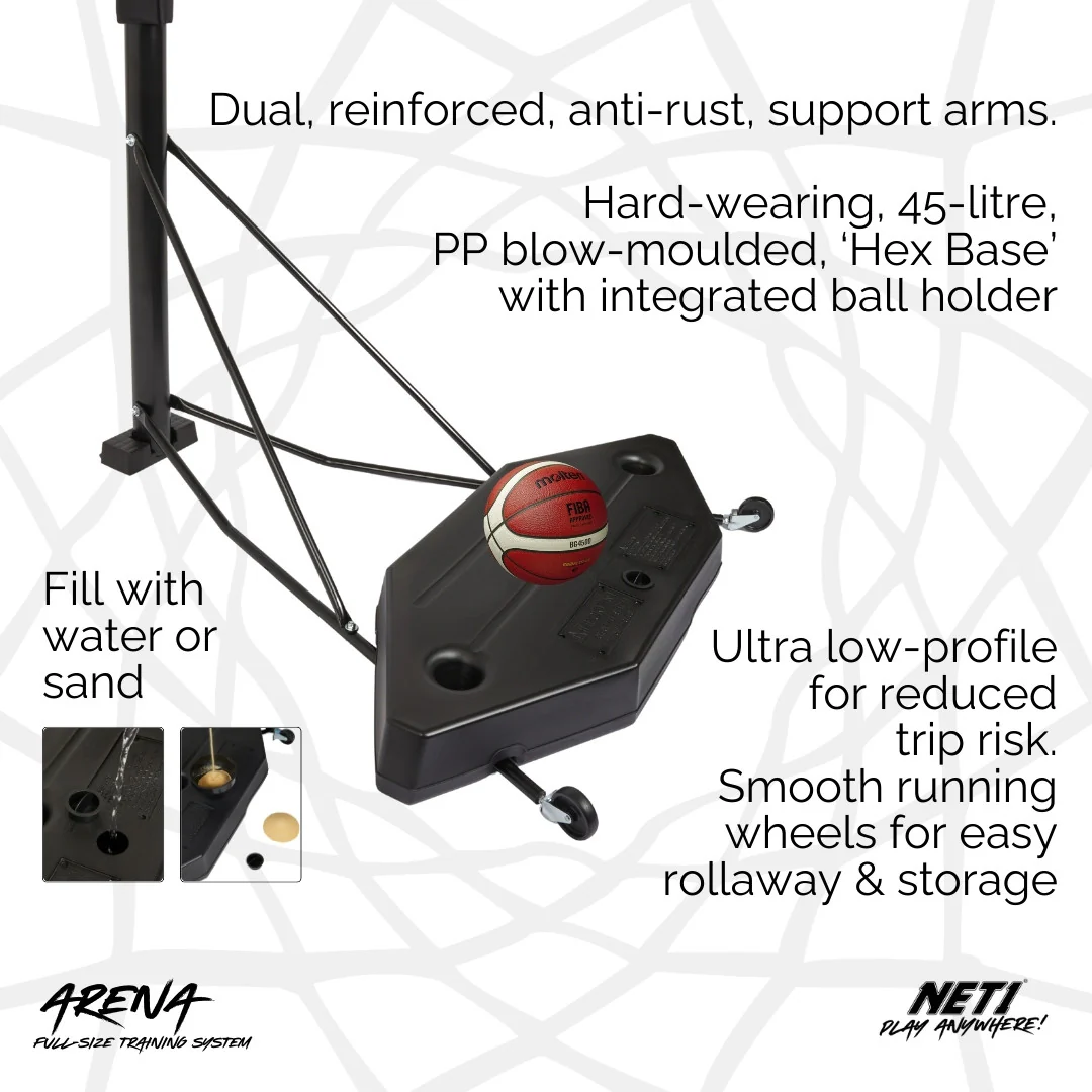 NET1 Arena Basketball Hoop - Image 18