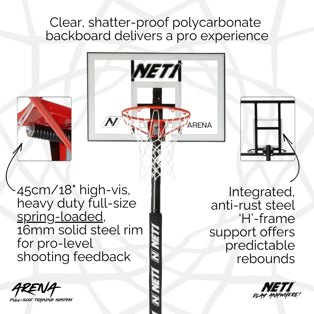 NET1 Arena Basketball Hoop - Image 20