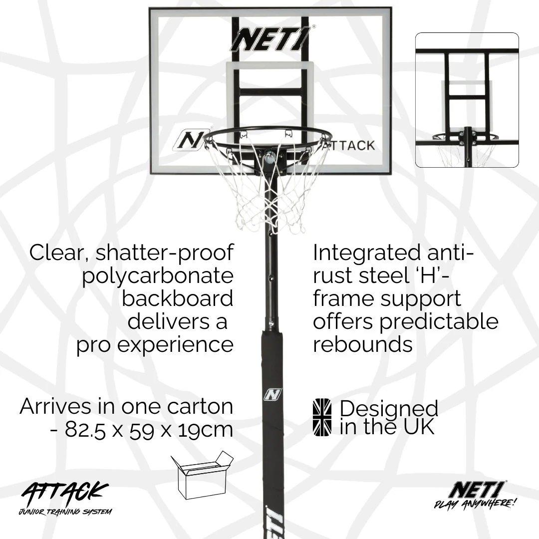 NET1 Attack Basketball Hoop - Image 13