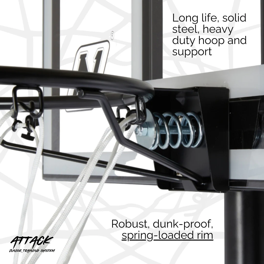 NET1 Attack Basketball Hoop - Image 16