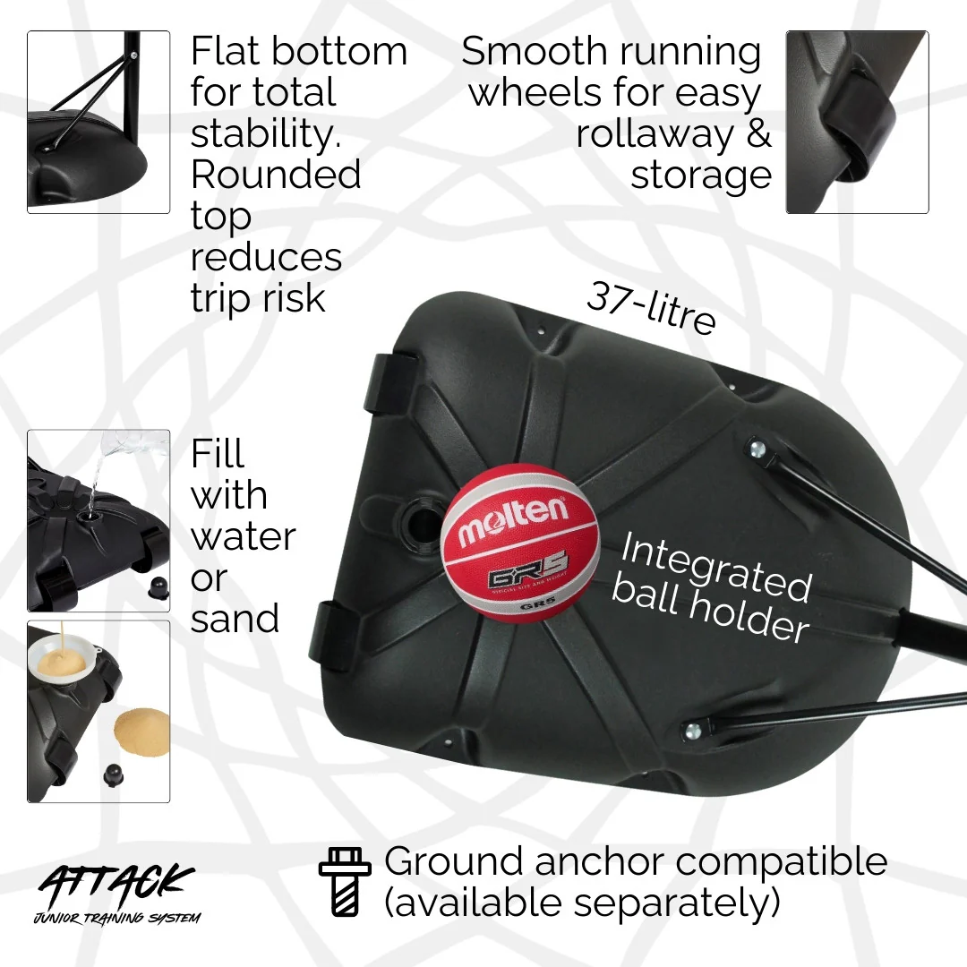 NET1 Attack Basketball Hoop - Image 18