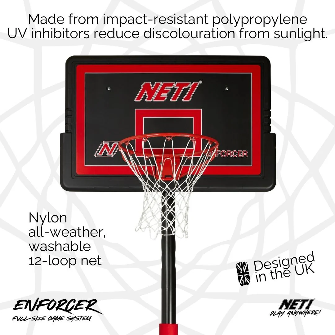 NET1 Enforcer Basketball Hoop - Image 10