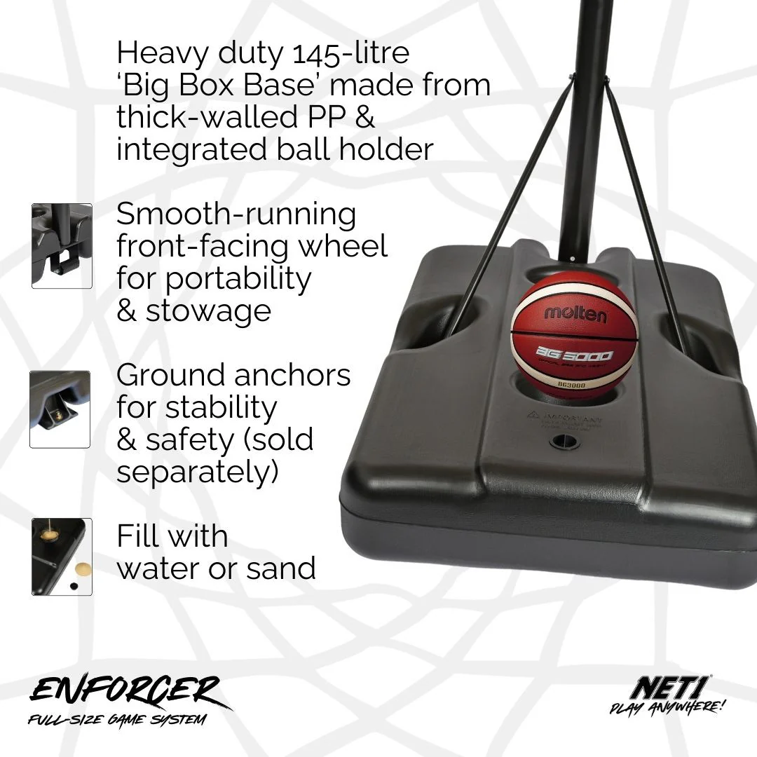 NET1 Enforcer Basketball Hoop - Image 7