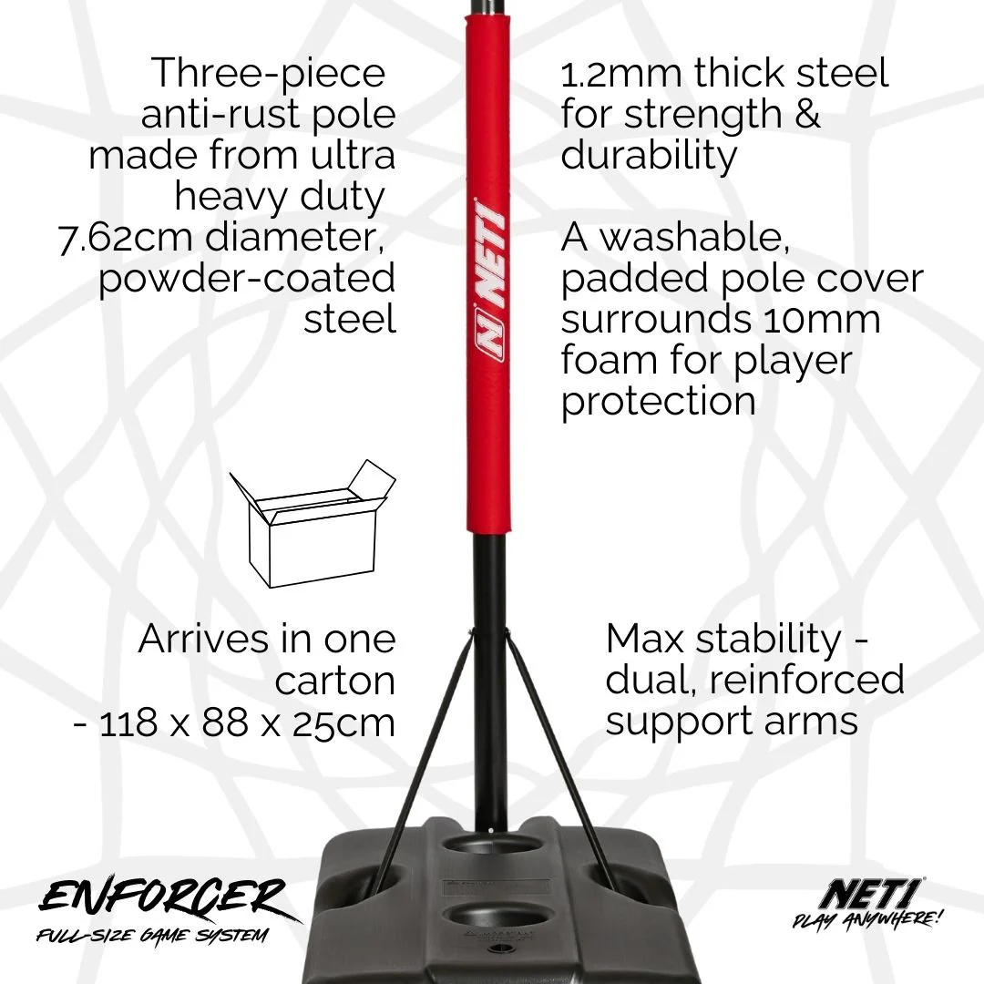 NET1 Enforcer Basketball Hoop - Image 8