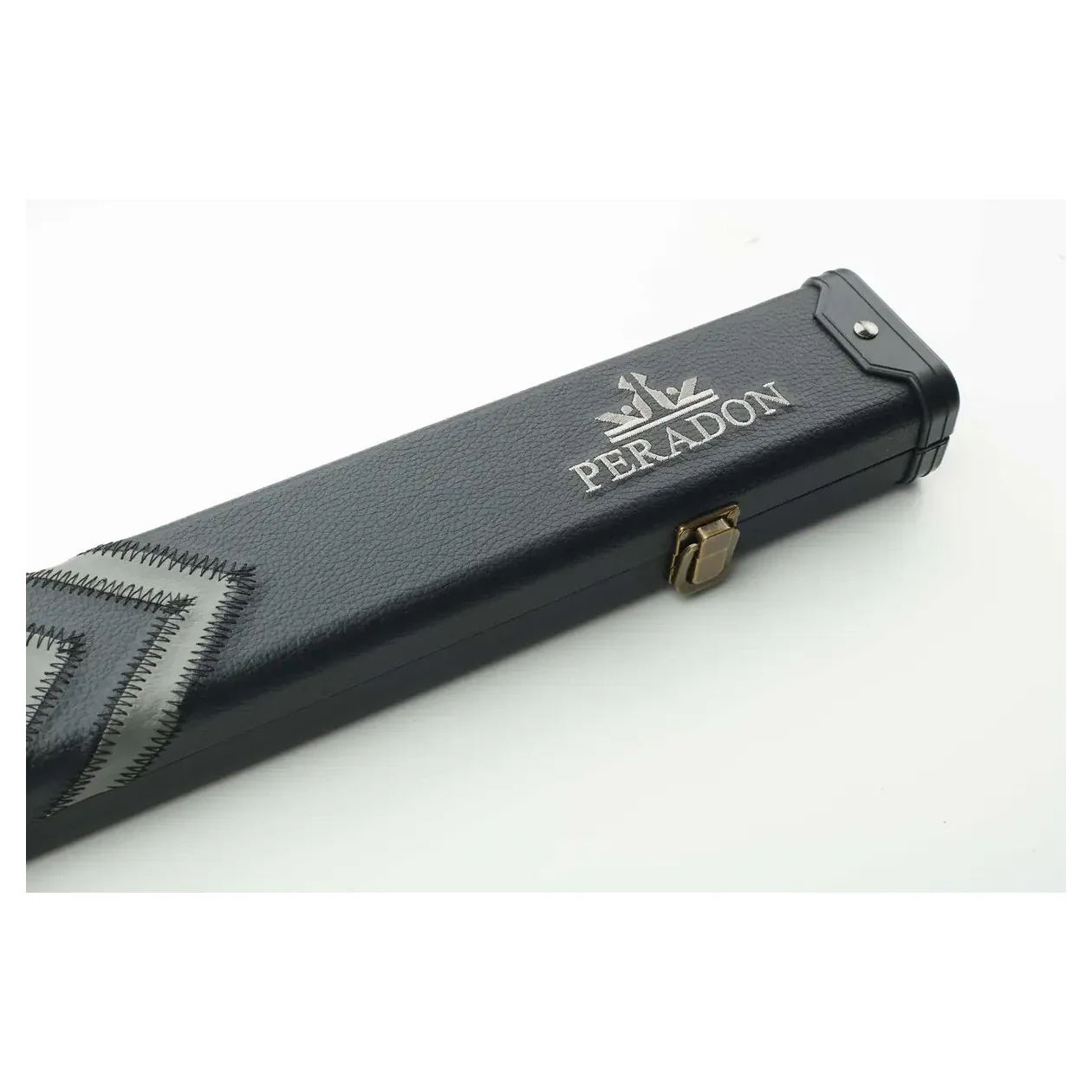 Peradon 3 Piece Black Grey Arrow Clubman Cue Case for ¾ Jointed Cues - Image 7