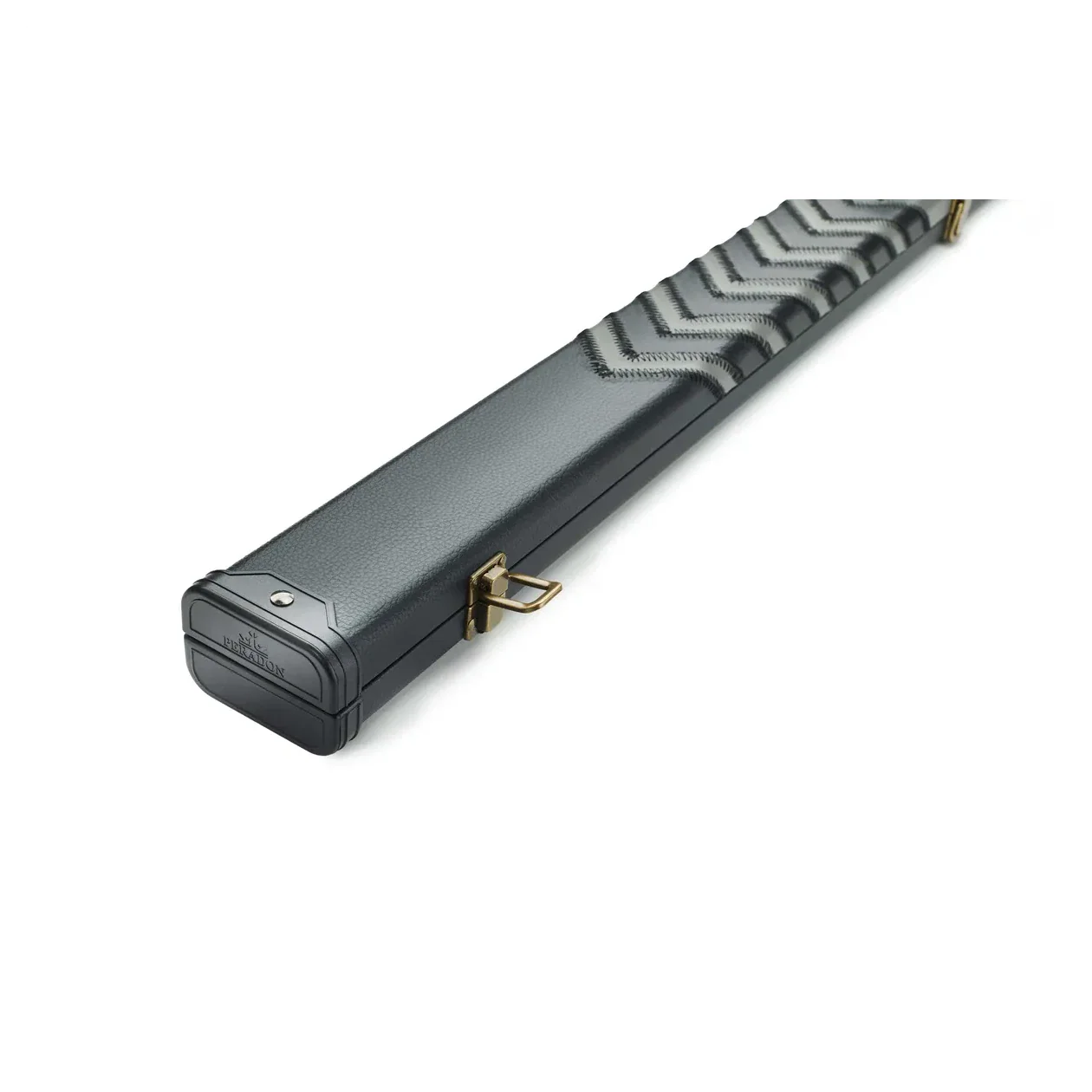 Peradon 3 Piece Black Grey Arrow Clubman Cue Case for ¾ Jointed Cues - Image 8