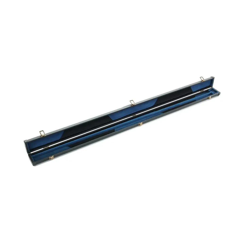 Peradon 3 Piece Black with Blue Logo Clubman Cue Case for ¾ Jointed Cues - Image 4