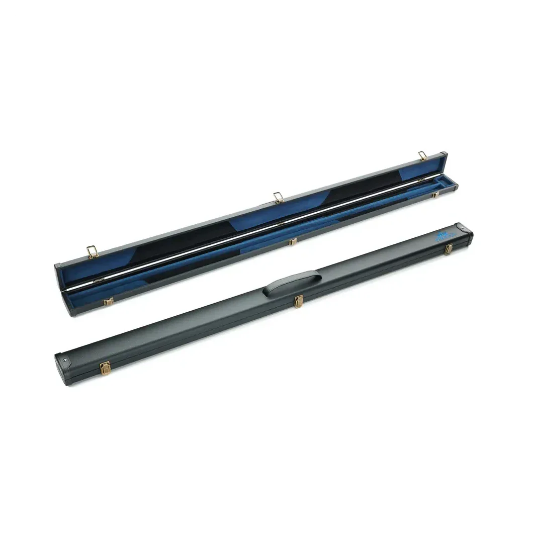 Peradon 3 Piece Black with Blue Logo Clubman Cue Case for ¾ Jointed Cues - Image 6