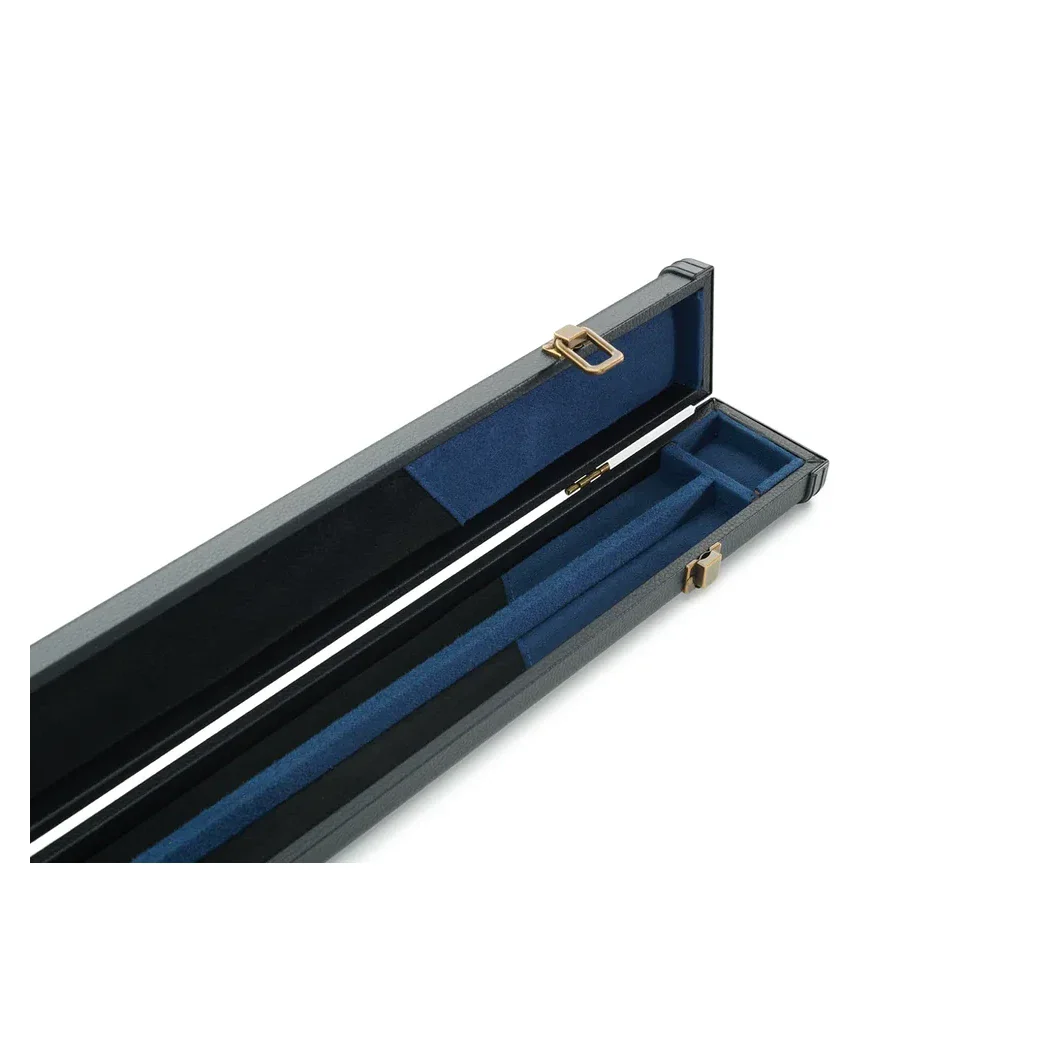 Peradon 3 Piece Black with Blue Logo Clubman Cue Case for ¾ Jointed Cues - Image 9