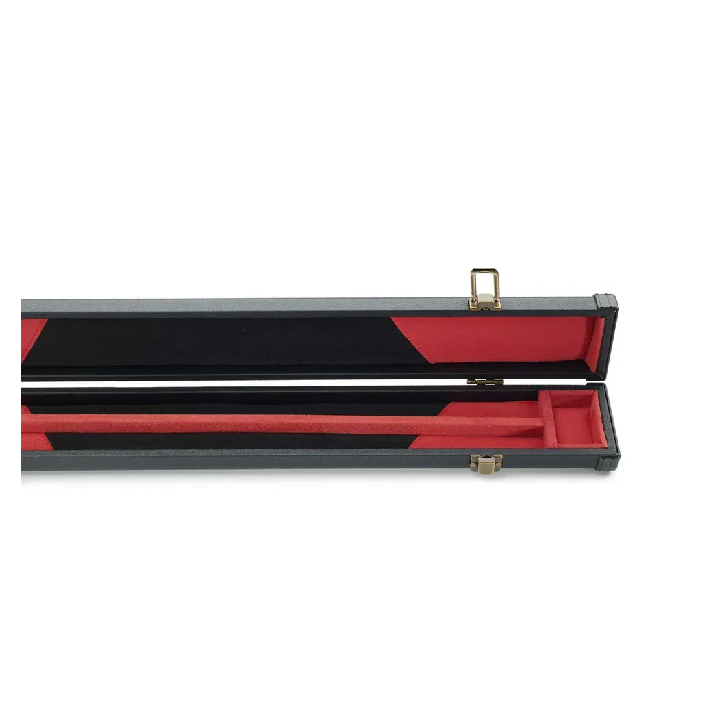 Peradon 3 Piece Black with Red Logo Clubman Cue Case for ¾ Jointed Cues - Image 2