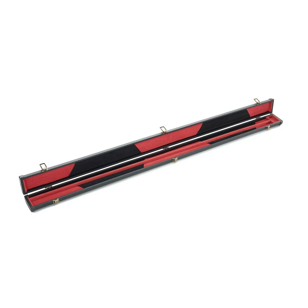 Peradon 3 Piece Black with Red Logo Clubman Cue Case for ¾ Jointed Cues - Image 4