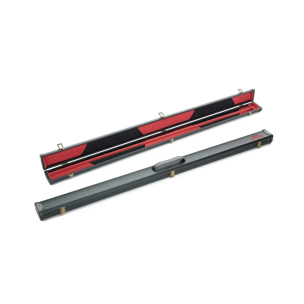 Peradon 3 Piece Black with Red Logo Clubman Cue Case for ¾ Jointed Cues - Image 5