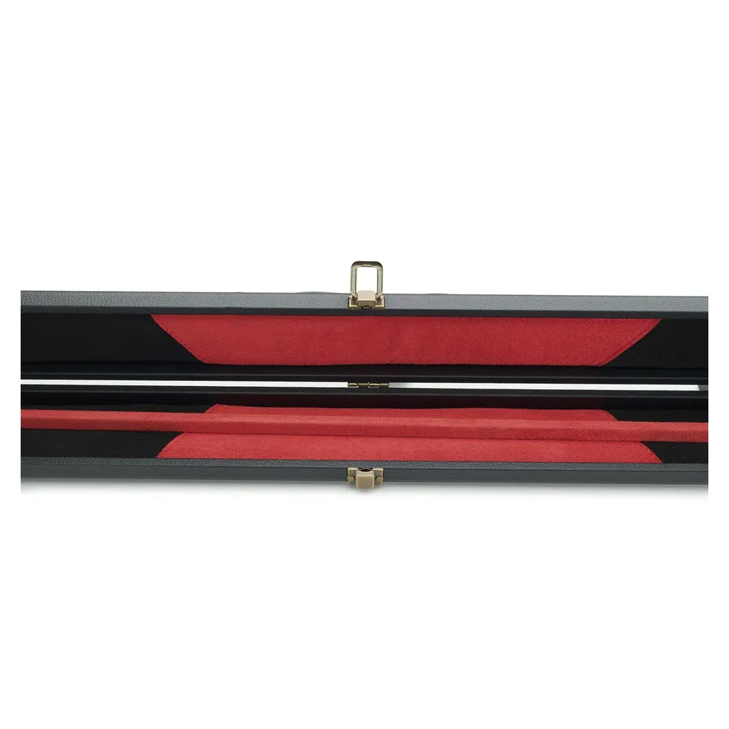 Peradon 3 Piece Black with Red Logo Clubman Cue Case for ¾ Jointed Cues - Image 7