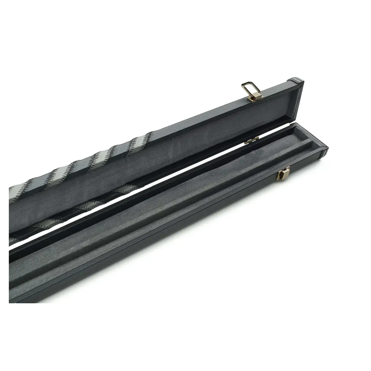 Peradon Clubman Black and Grey Arrow 1 Piece Snooker Cue Case - Image 14