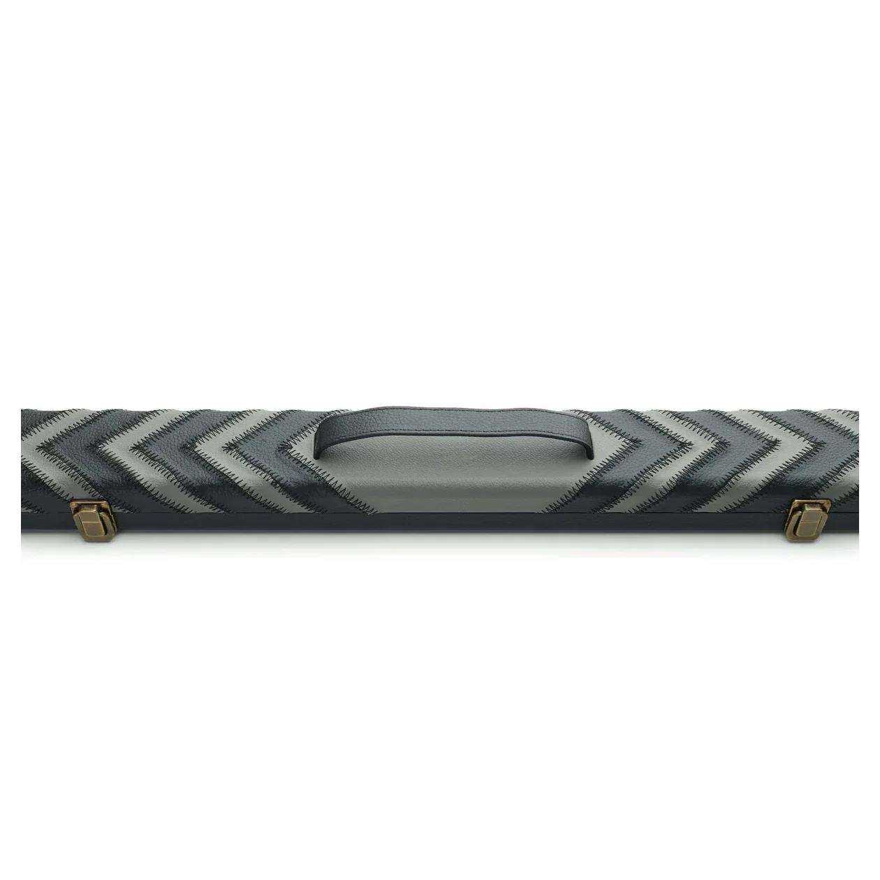 Peradon Clubman Black and Grey Arrow 1 Piece Snooker Cue Case - Image 9
