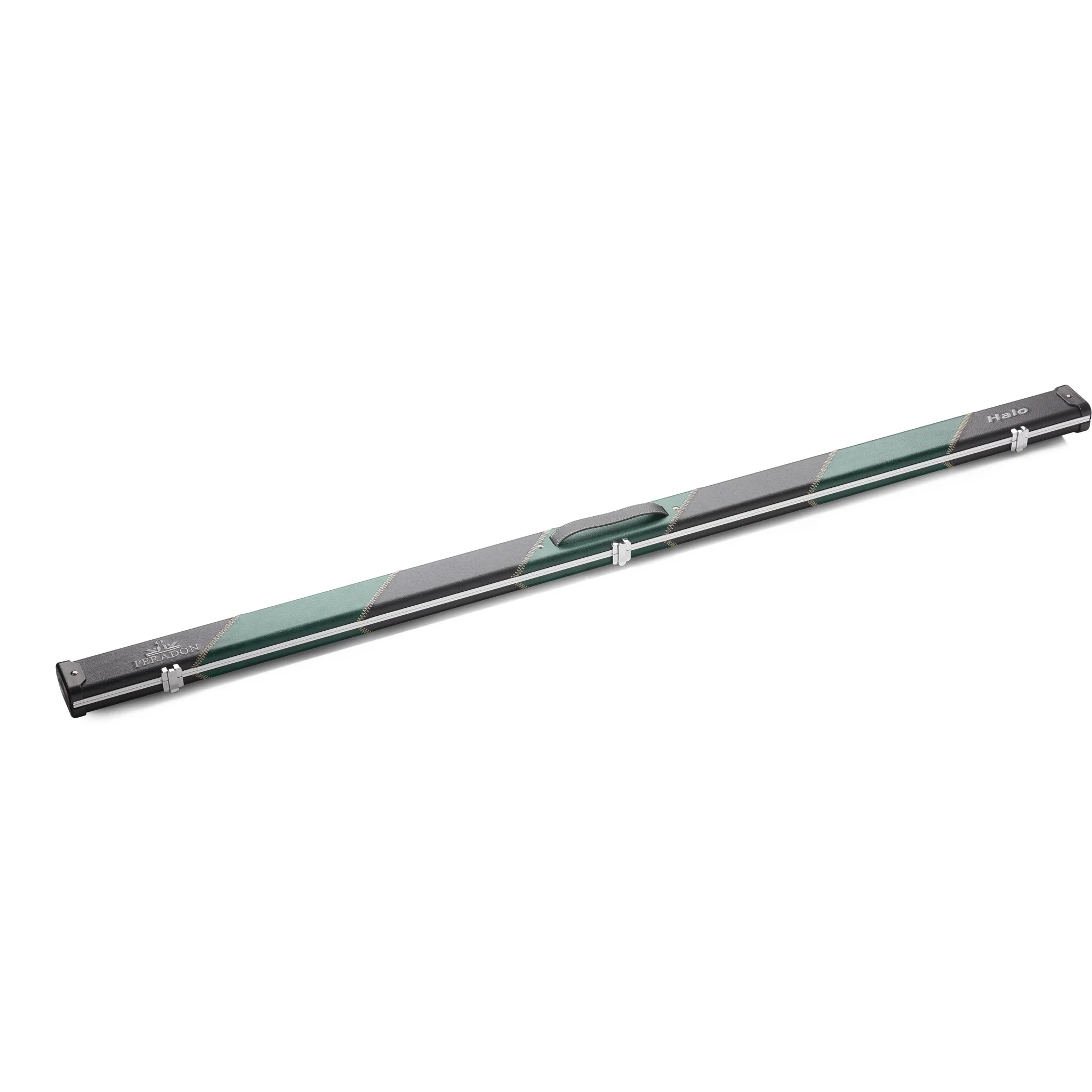 Peradon Halo 1 Piece Snooker Black Green Stripe Wide Cue Case - Image 3