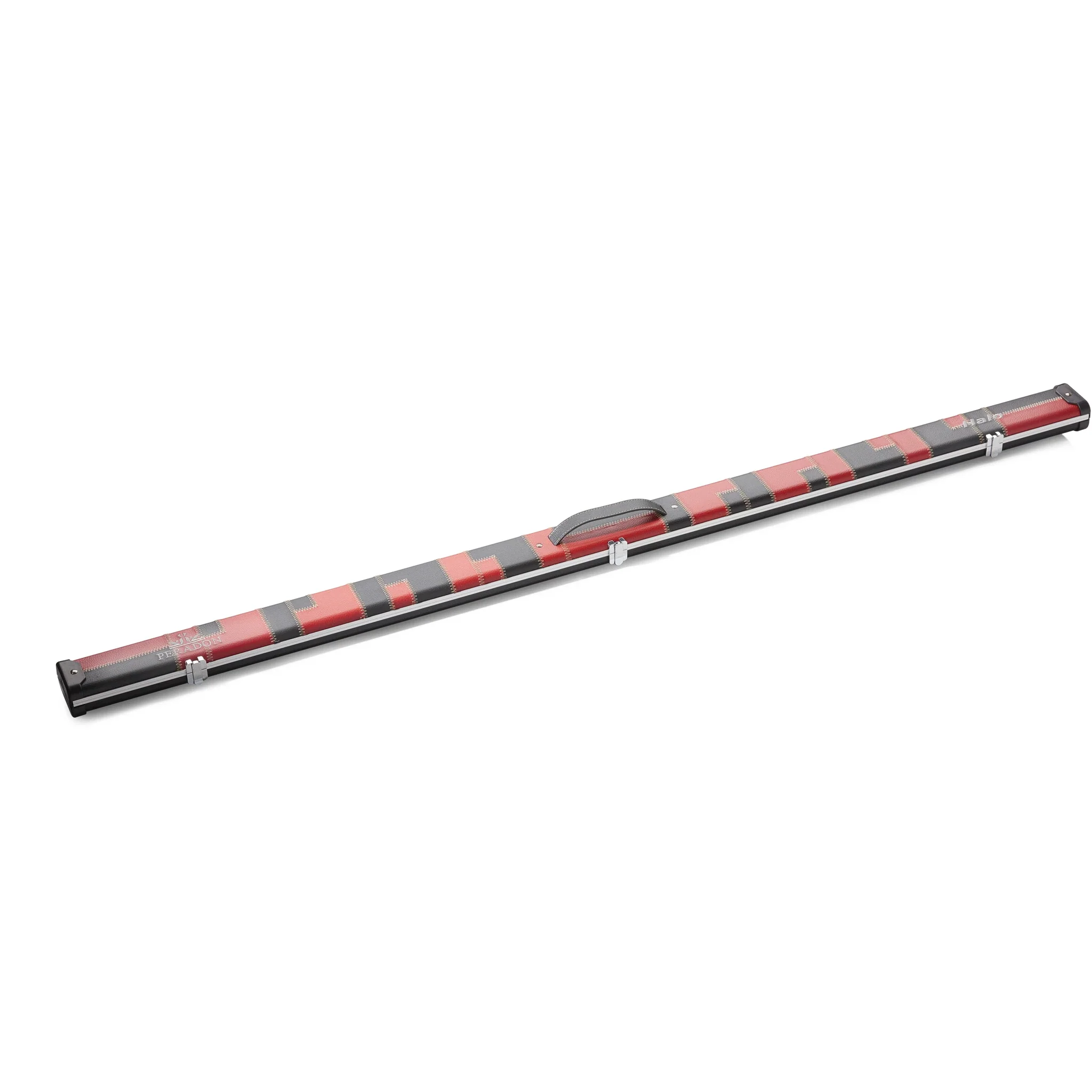 Peradon Halo 1 Piece Snooker Black Red Patch Wide Cue Case - Image 3
