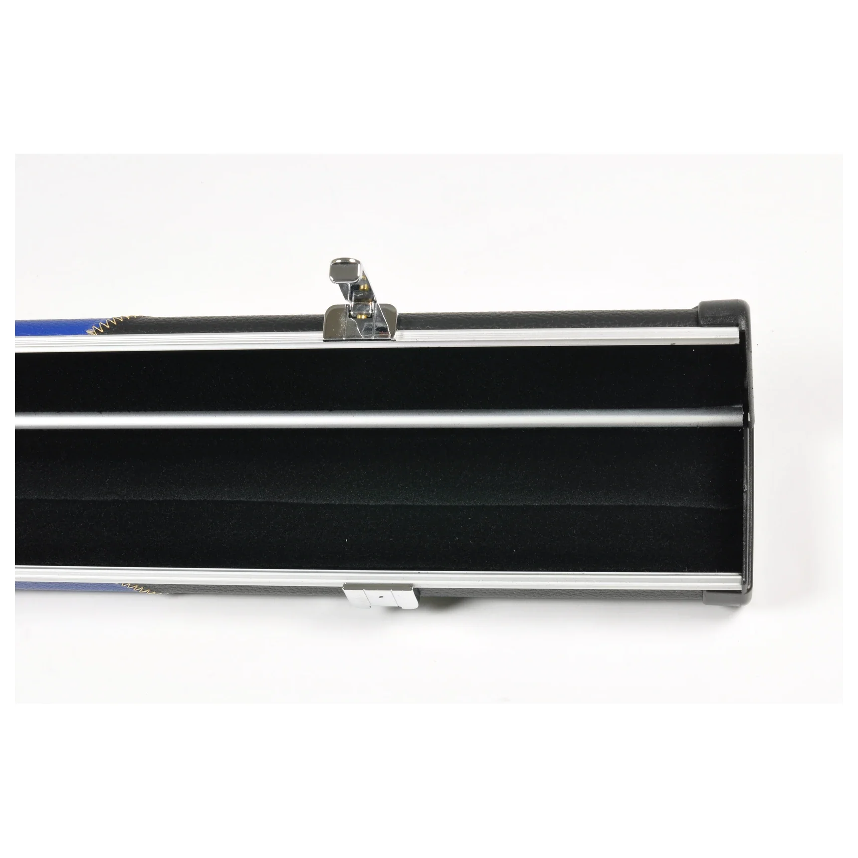 Peradon Halo Black Blue Stripes ¾ Snooker Cue Case - Image 2
