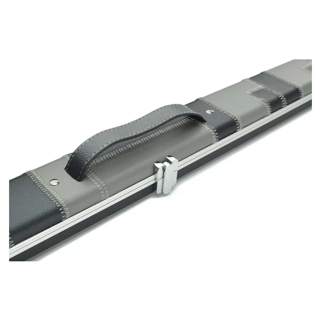 Peradon Halo Black & Grey Patch 1 Piece Wide Snooker Cue Case - Image 10