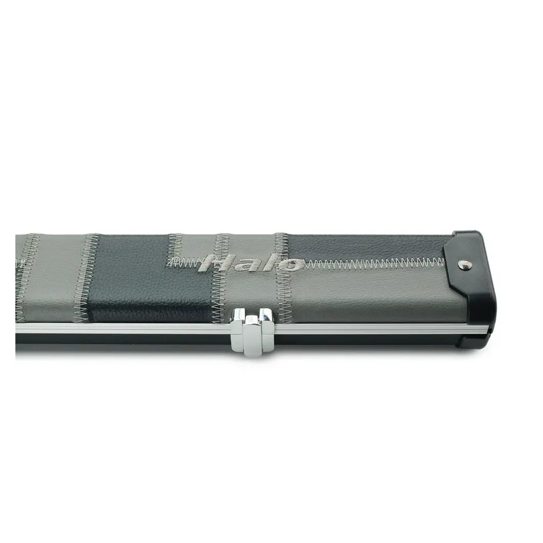 Peradon Halo Black Grey Patchwork ¾ Snooker Cue Case