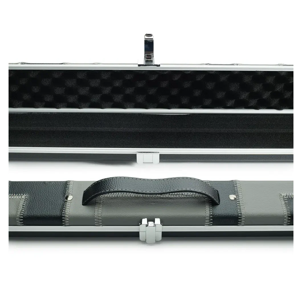 Peradon Halo Black Grey Patchwork ¾ Snooker Cue Case - Image 7