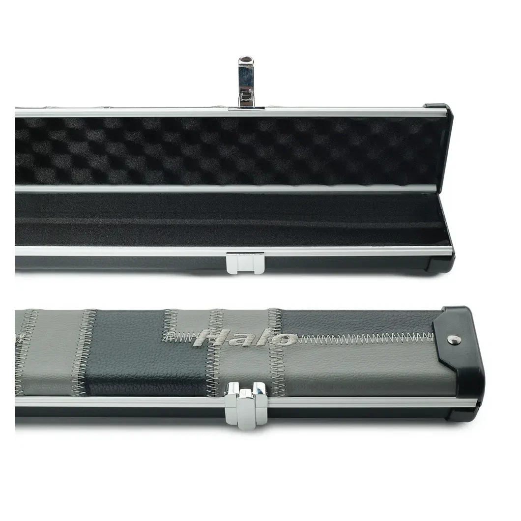 Peradon Halo Black Grey Patchwork ¾ Snooker Cue Case - Image 8