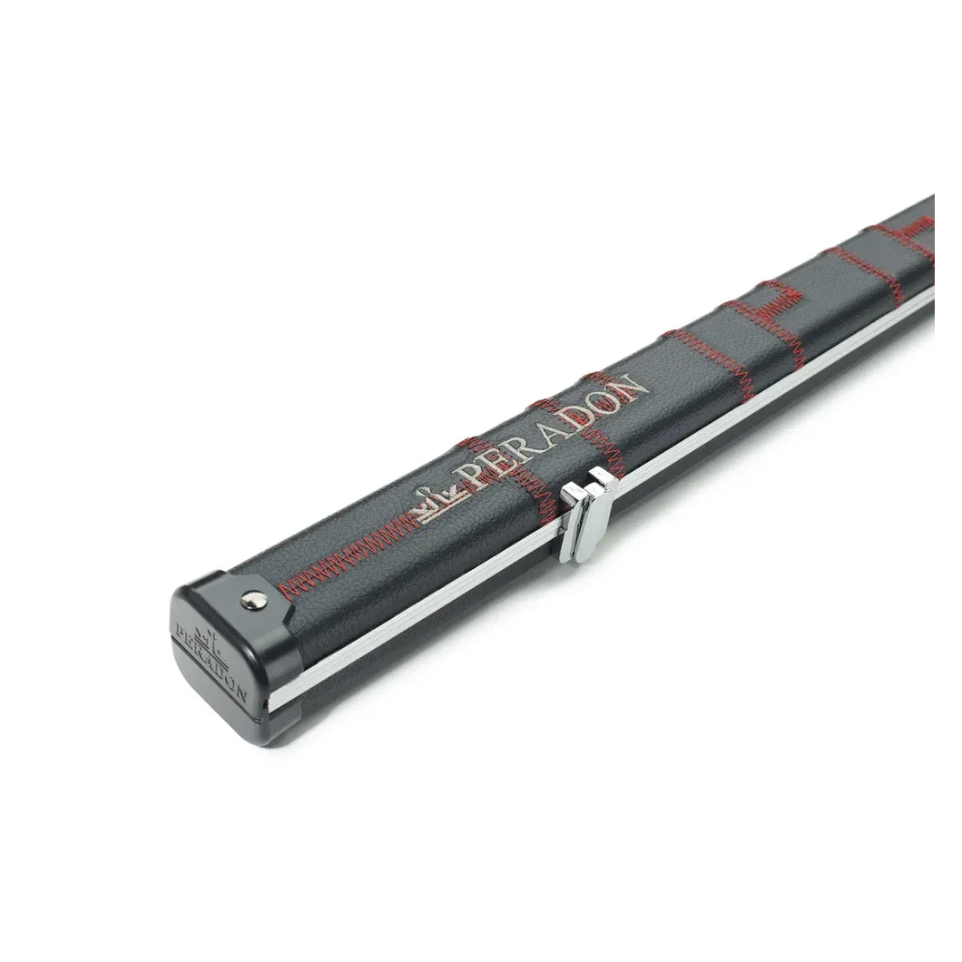 Peradon Halo Black Patch & Red Stitch 1 Piece Slim Snooker Cue Case - Image 10