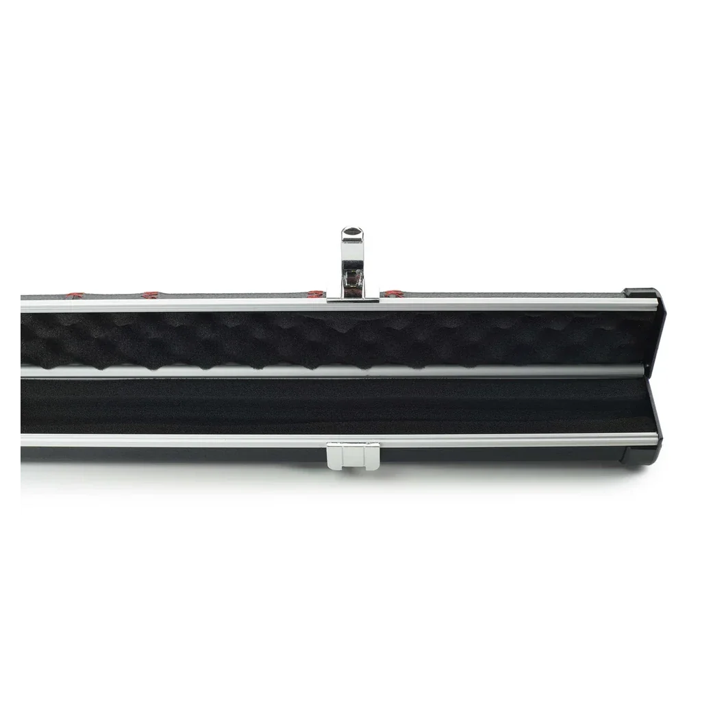 Peradon Halo Black Patch & Red Stitch 1 Piece Slim Snooker Cue Case - Image 2