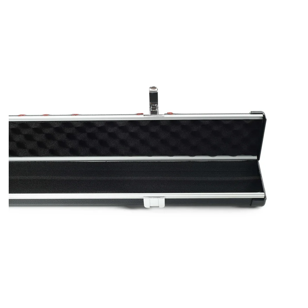Peradon Halo Black Patch & Red Stitch 1 Piece Wide Snooker Cue Case - Image 2