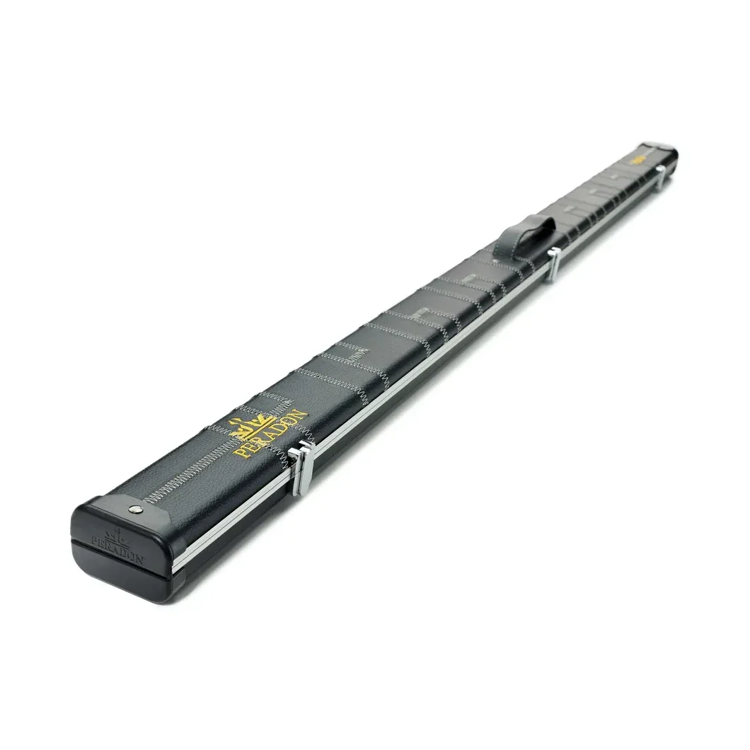 Peradon Halo Black Patch & Silver Stitch 1 Piece Wide Snooker Cue Case - Image 14