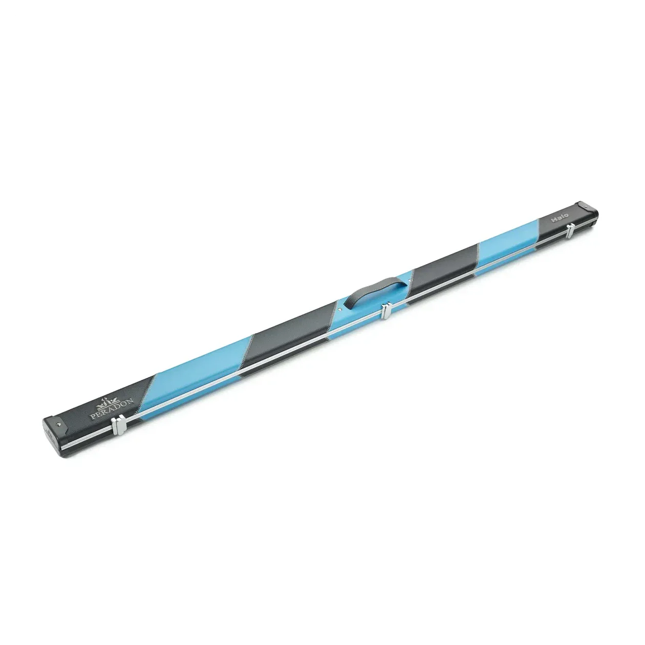 Peradon Halo Black & Sky Stripe 1 Piece Wide Snooker Cue Case - Image 10