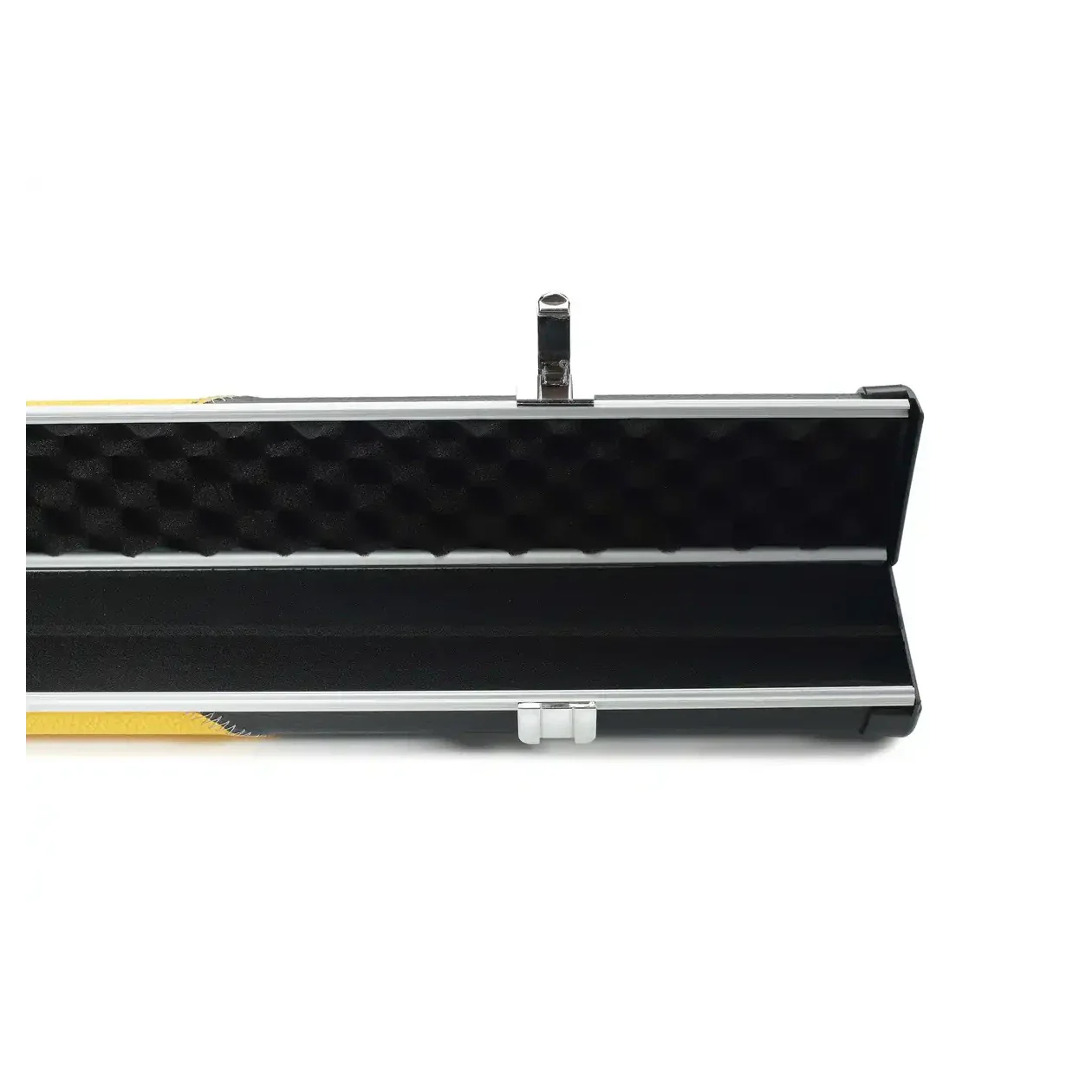 Peradon Halo Black & Yellow Stripe 1 Piece Wide Snooker Cue Case - Image 2