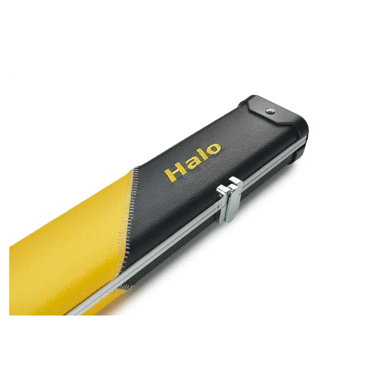 Peradon Halo Black & Yellow Stripe 1 Piece Wide Snooker Cue Case - Image 4