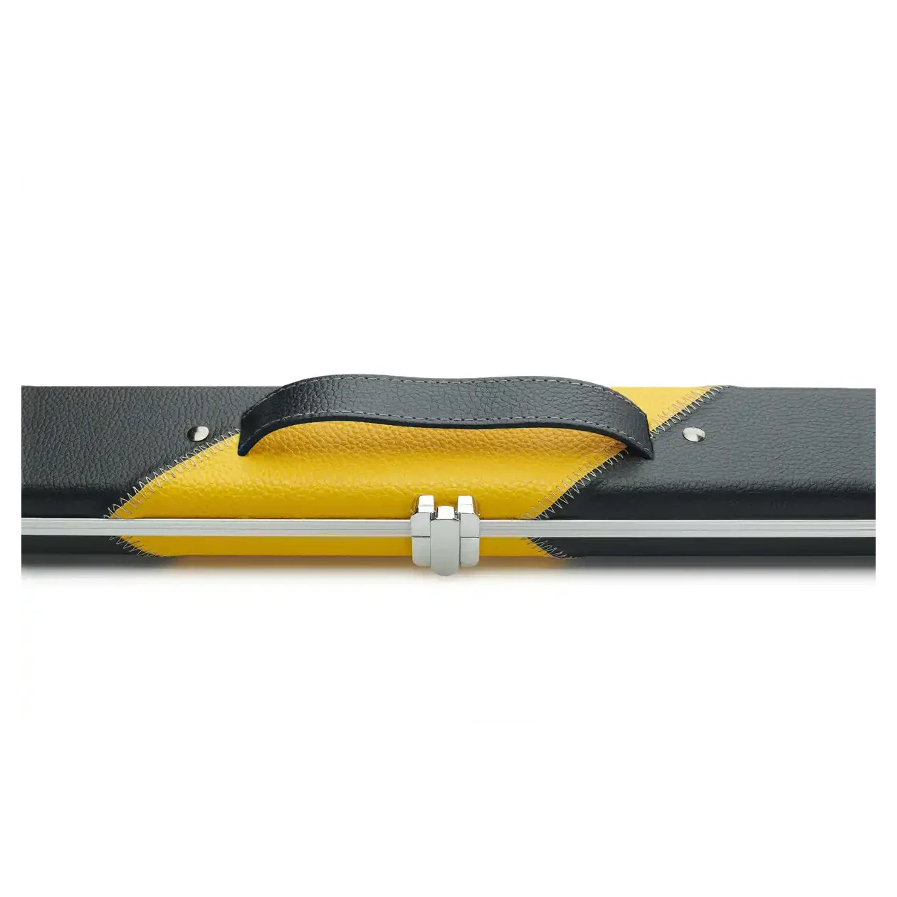 Peradon Halo Black & Yellow Stripe 1 Piece Wide Snooker Cue Case - Image 6