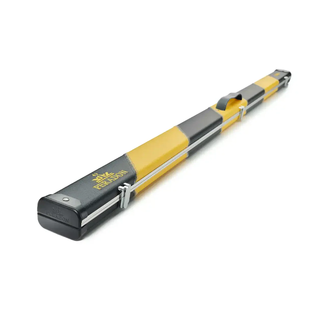 Peradon Halo Black & Yellow Stripe 1 Piece Wide Snooker Cue Case - Image 8